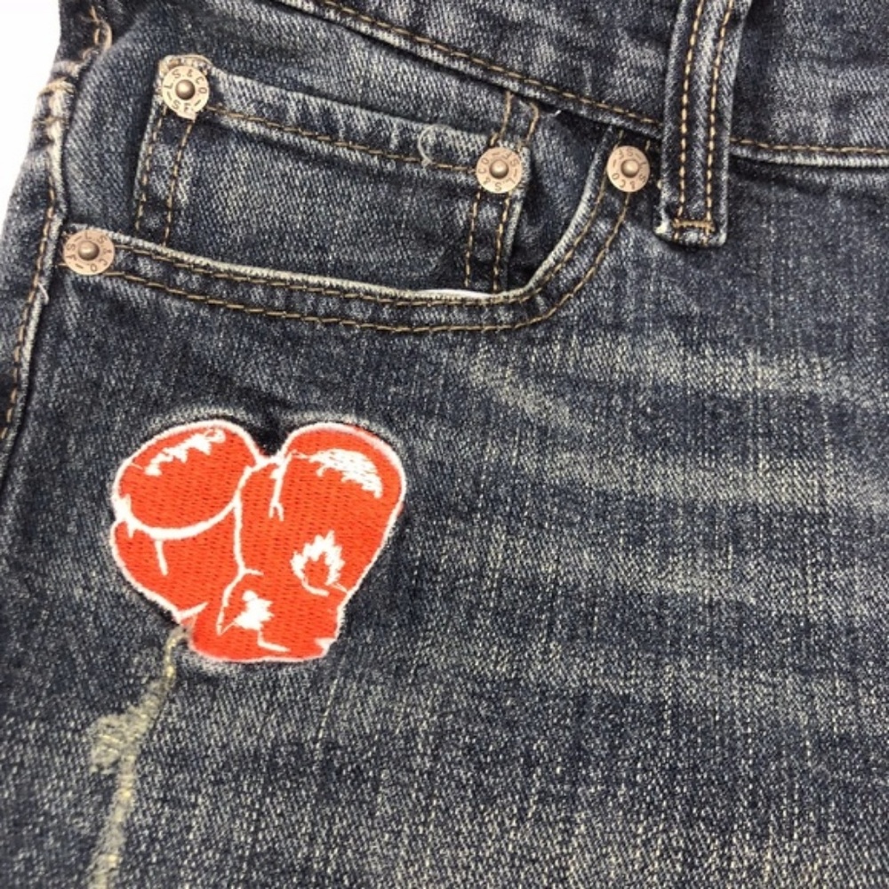 Levi's 511 Slim-Fit Patched Jeans Vintage Falls - Picture 5 of 8